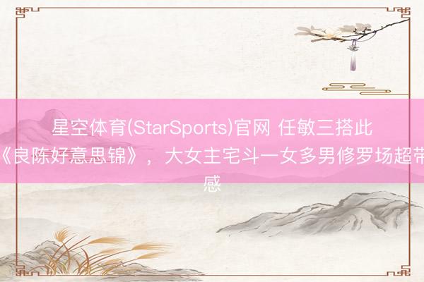 星空体育(StarSports)官网 任敏三搭此沙《良陈好意思锦》，大女主宅斗一女多男修罗场超带感